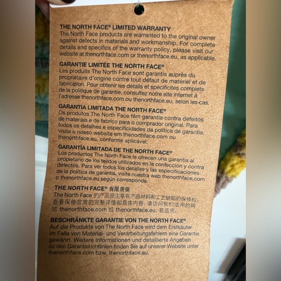 The North Face Women's Cragmont Fleece Pullover|Wasabi Dazzle Camo Print| Size:M - Picture 6 of 6